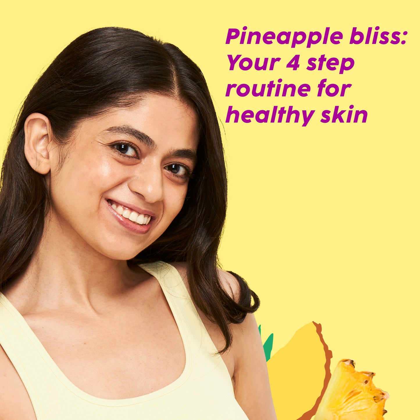 Pineapple Depigmentation Regime with Cleanser, Toner, Serum & Moisturizer