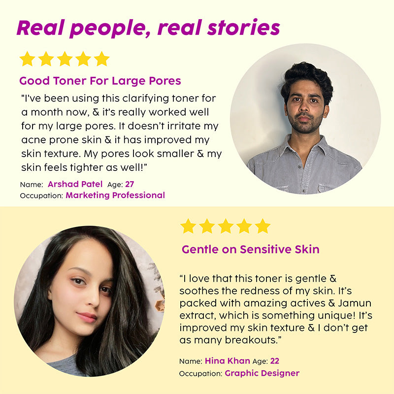 Jamun Clarifying Fruity Toner with 2% Salicylic Acid