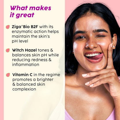 Guava Glow Regime with Cleanser, Toner, 10% Vitamin C & Moisturizer