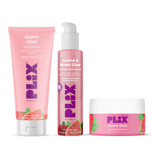  Guava & Roses 2-in-1 Fat Water Toner Serum with Enzymatic Action to Hydrate & Balance Skin pH 