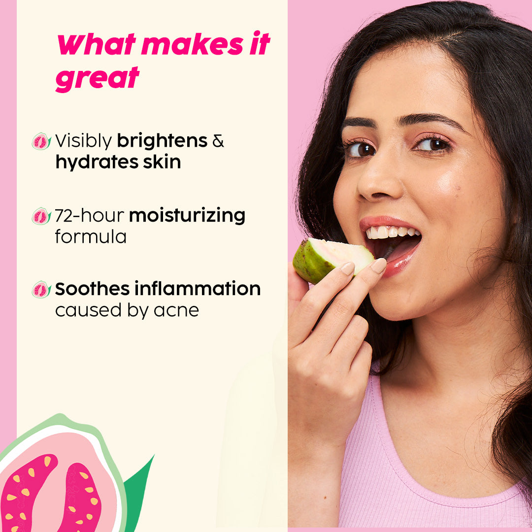 Guava 10% Vitamin C Face Serum For Brighter & Glowing Skin