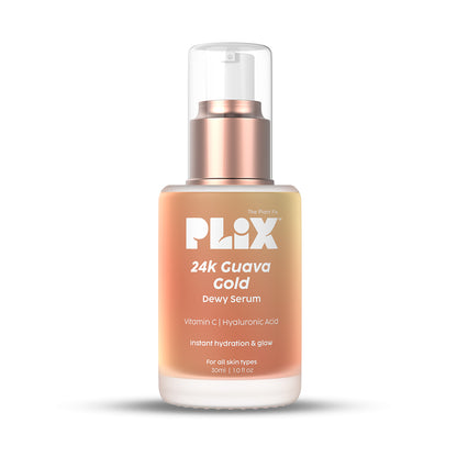 Guava 24k Gold Face Serum | Instant Glow | 2-in-1 Serum & Primer