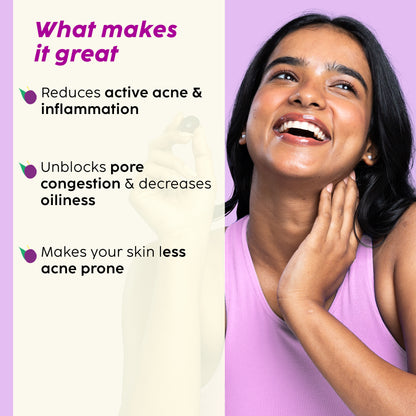 Jamun Active Acne Juicy Cleanser with Salicylic Acid & Betaine