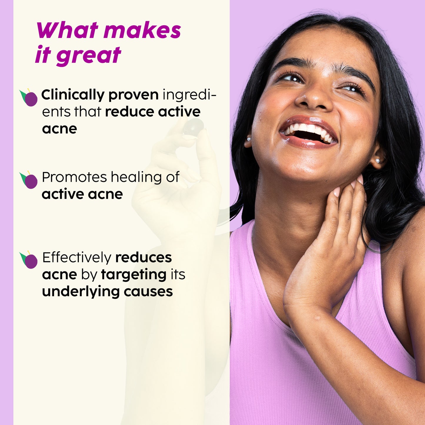 Jamun  Active Acne Moisturizer and Acne Marks Serum Combo