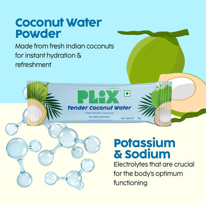 Tender Coconut Water With Electrolytes for Hydration