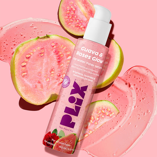 Guava & Roses 2-in-1 Fat Water Toner Serum with Enzymatic Action to Hydrate & Balance Skin pH