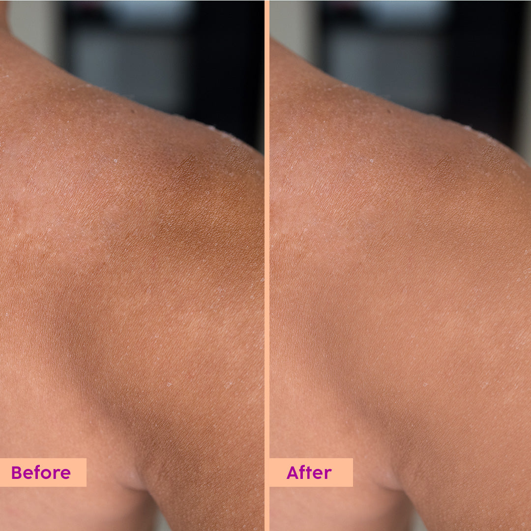Peaches & Lemon Detan Body Lotion with SPF 30 | Brightens & Moisturizes for Softer Skin