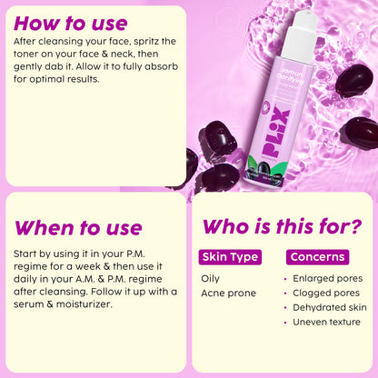 Jamun Clarifying Fruity Toner with 2% Salicylic Acid