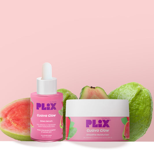 Guava Glow Regime with Smoothie Moisturizer & 10% Vitamin C Serum