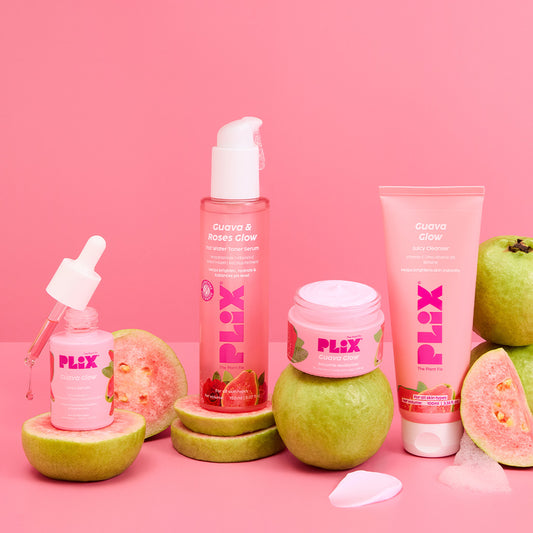 Guava Glow Regime with Cleanser, Toner, 10% Vitamin C & Moisturizer