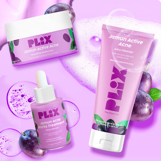 Jamun Acne Marks Regime with Niacinamide & Witch Hazel - Combo