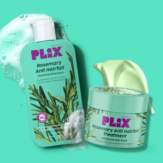 Rosemary Anti Hairfall Hair Mask and Shampoo - Combo