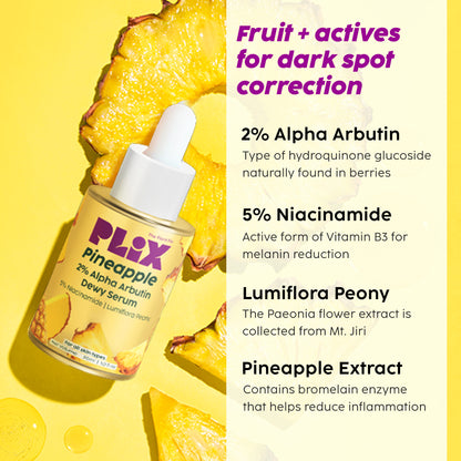 Pineapple Depigmentation Regime with Cleanser, Toner, Serum & Moisturizer