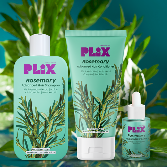 Rosemary Advanced Hair Growth Serum, Shampoo & Conditioner- Combo Pack